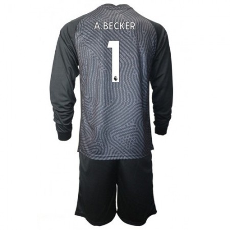 Tenue Liverpool A.Becker 1 Gardien Enfant Domicile 2020-2021 Maillot de Foot ML Tenue Liverpool A.Becker 1 Gardien Enfant Domicile 2020-2021 Maillot de Foot ML